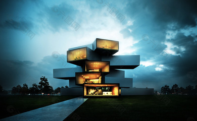 國(guó)外建筑效果圖參考